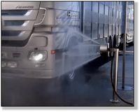 Lavado desinfección camiones