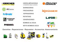 Reparación Karcher, Kruger, IPC, Comet, Numatic, Kranzle